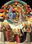 GHIRLANDAIO, Domenico Coronation of the Virgin oil painting on canvas